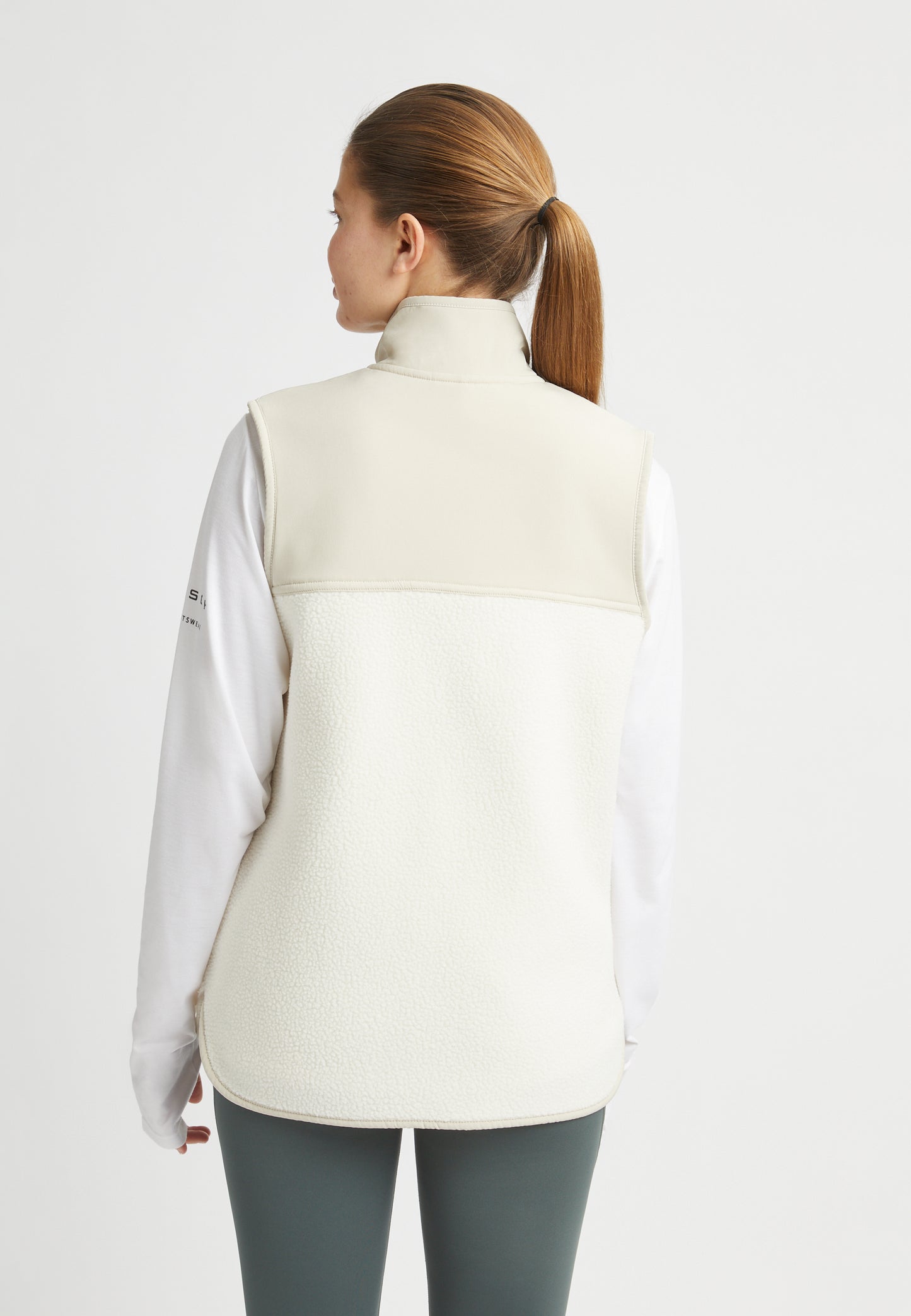 phoebe pile vest