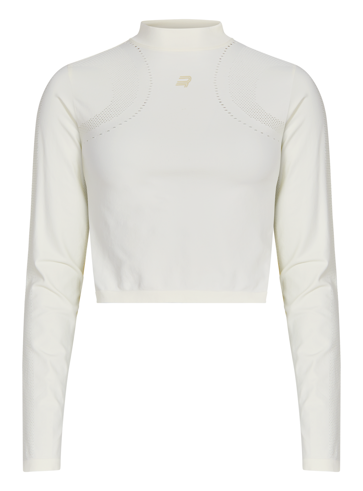 seamless cropped long sleeve - tofu