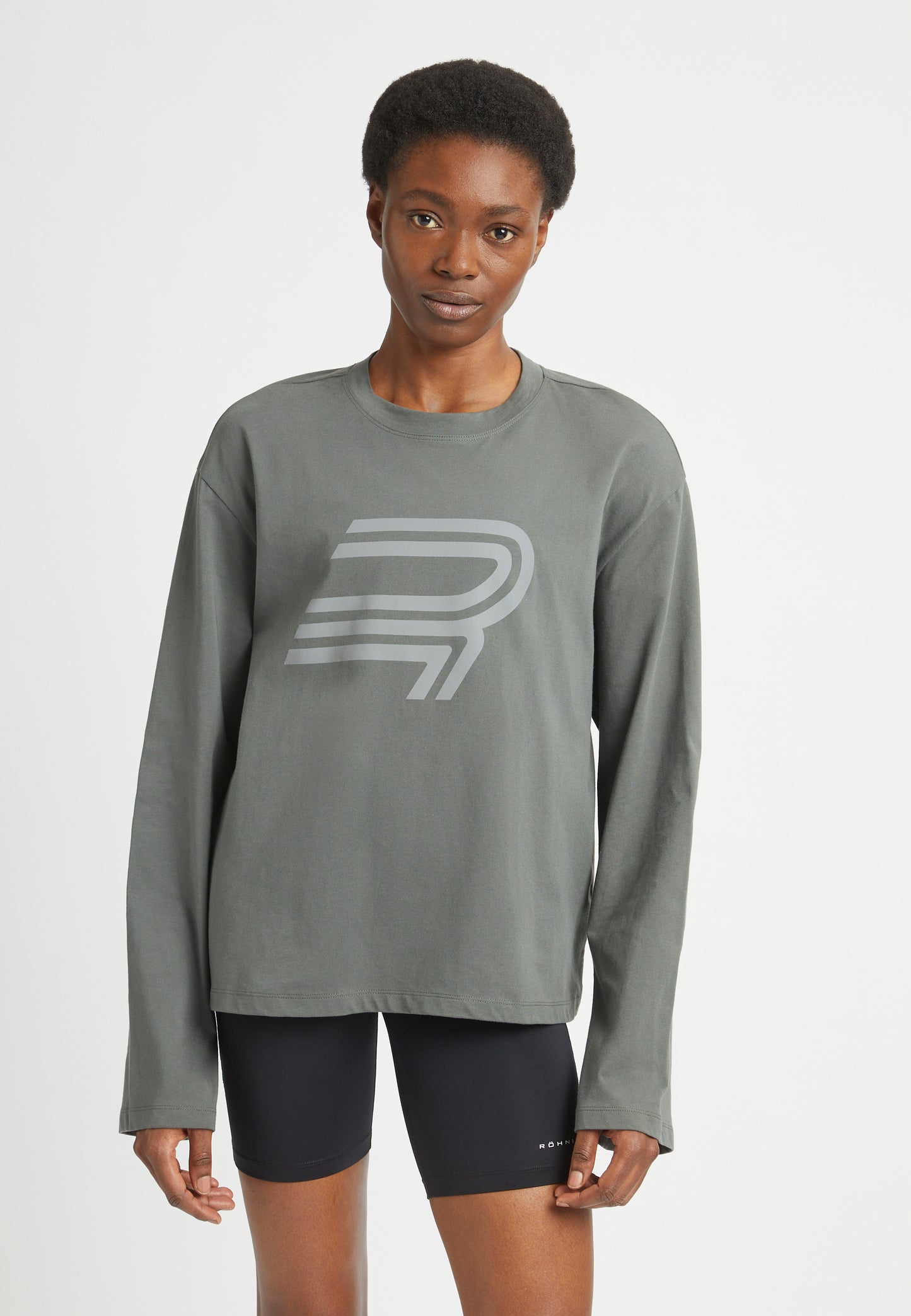 cotton melange long sleeve