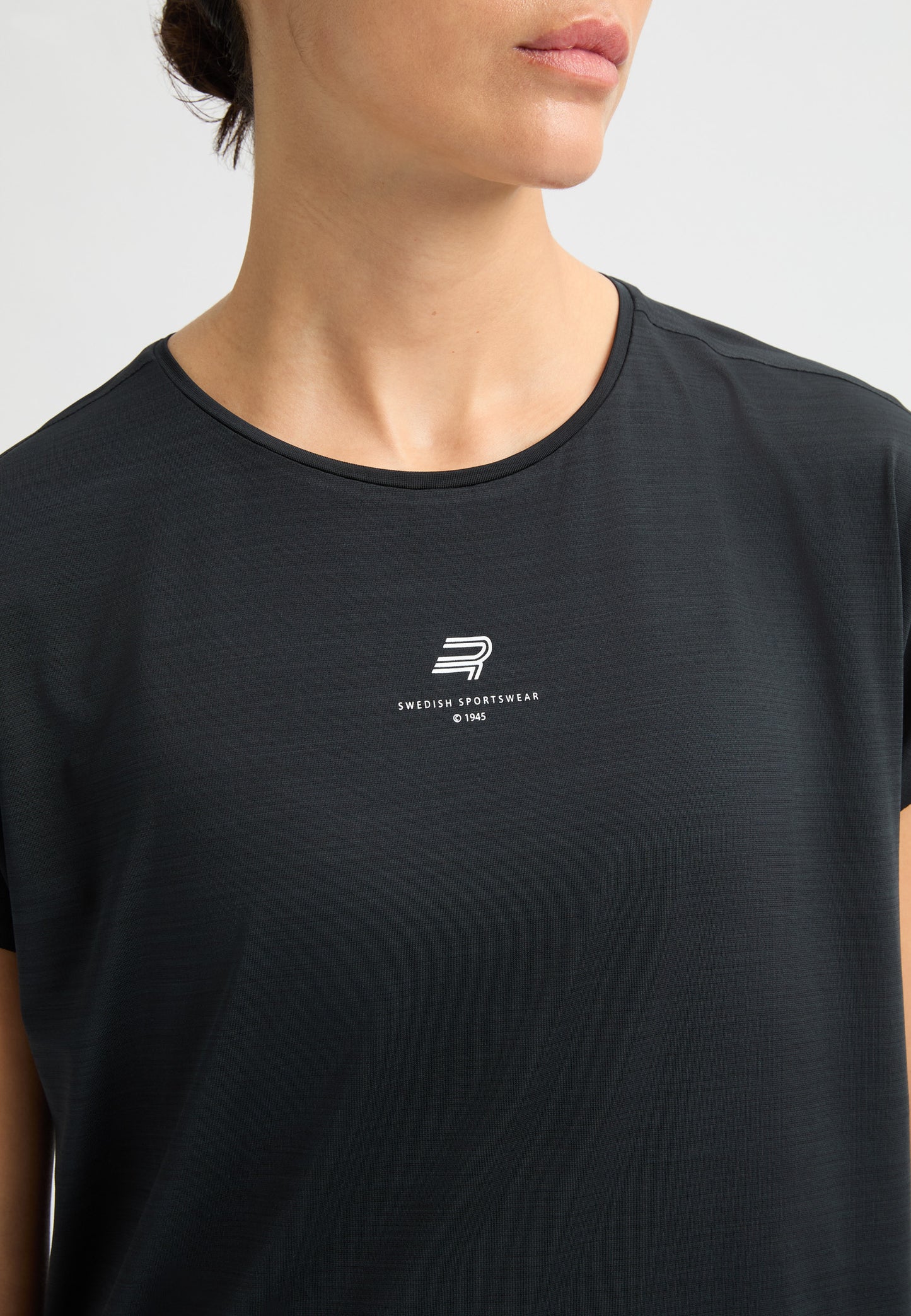 motion loose tee - black