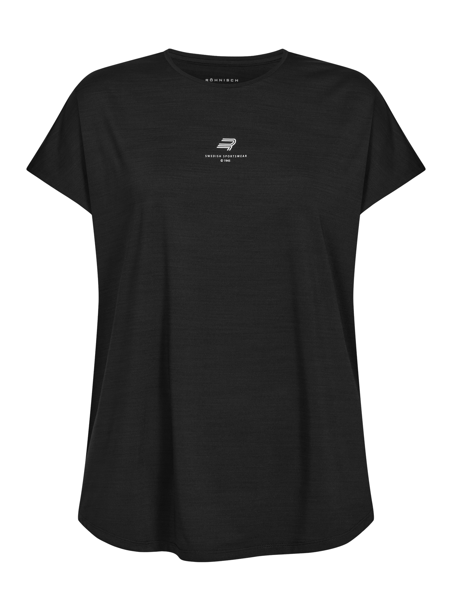 motion loose tee - black