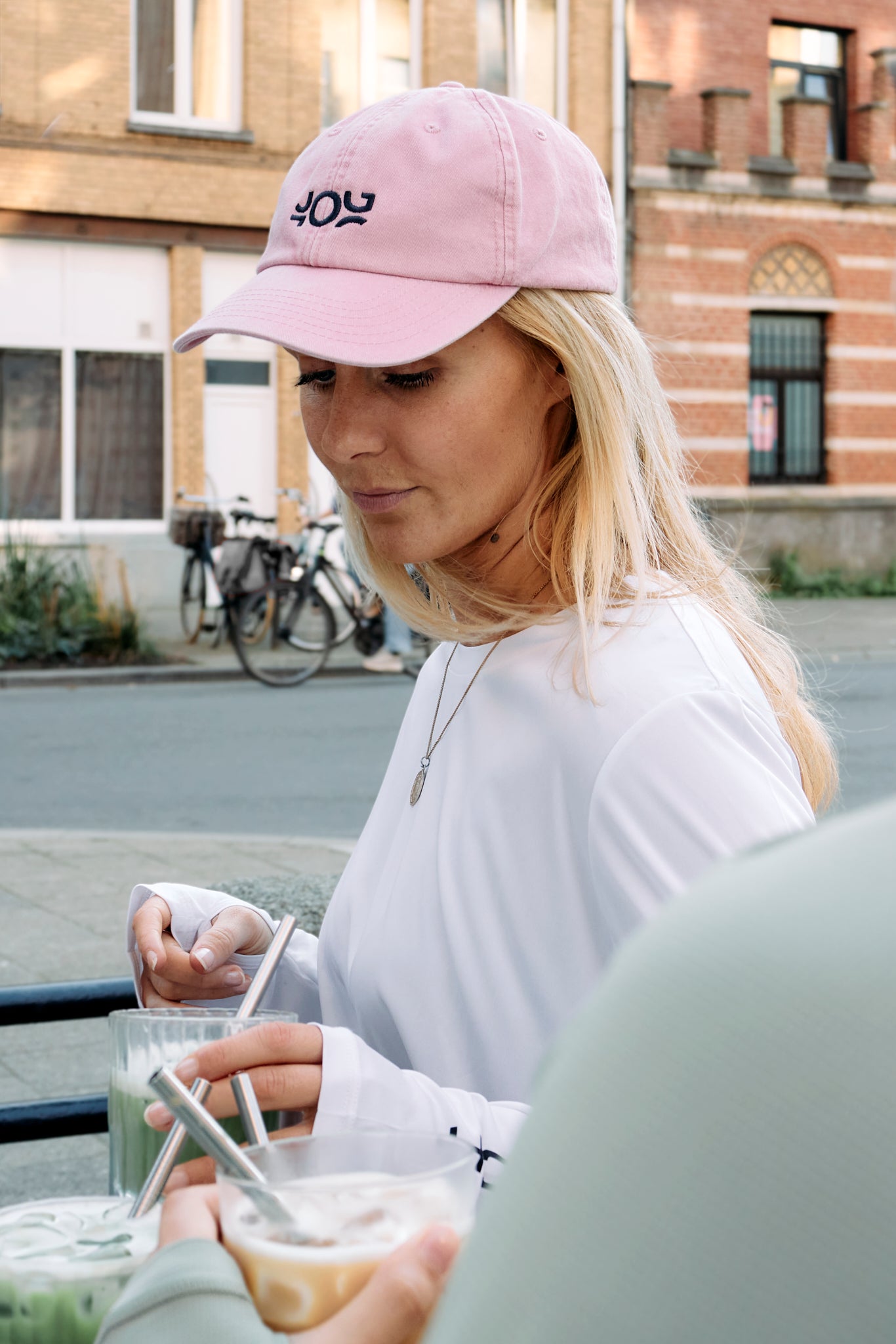 JOG cap - pink