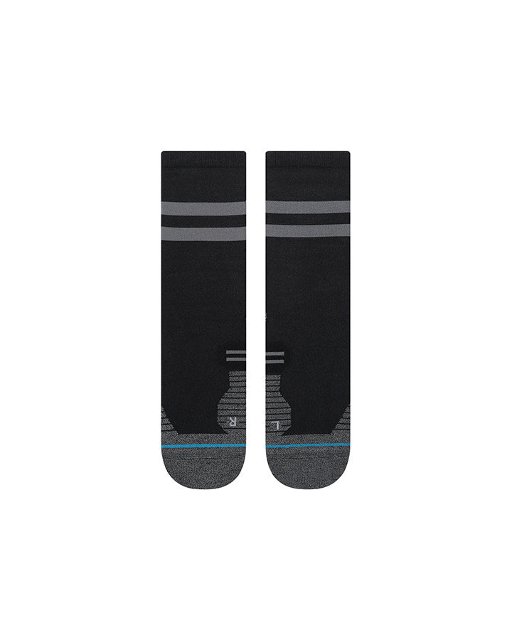 run socks crew - black