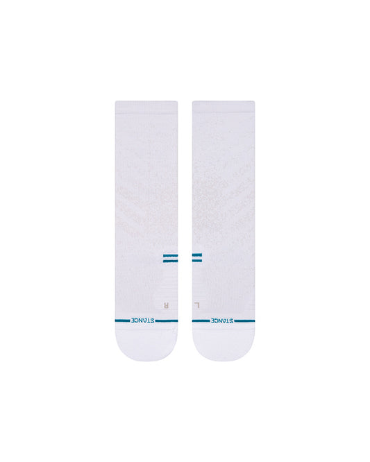 run socks crew - white